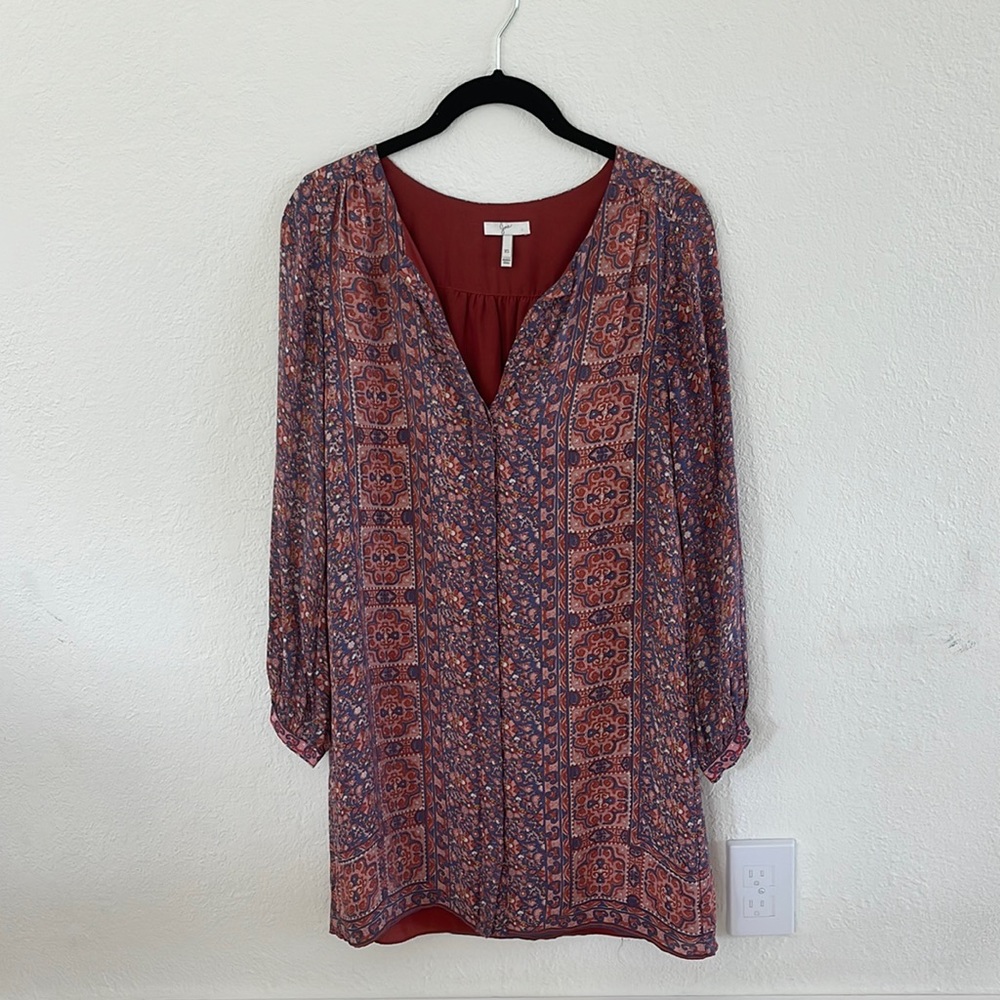 Joie 100% silk shell cottage core